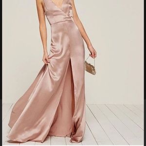 Reformation Eliana Dress size 0 blush